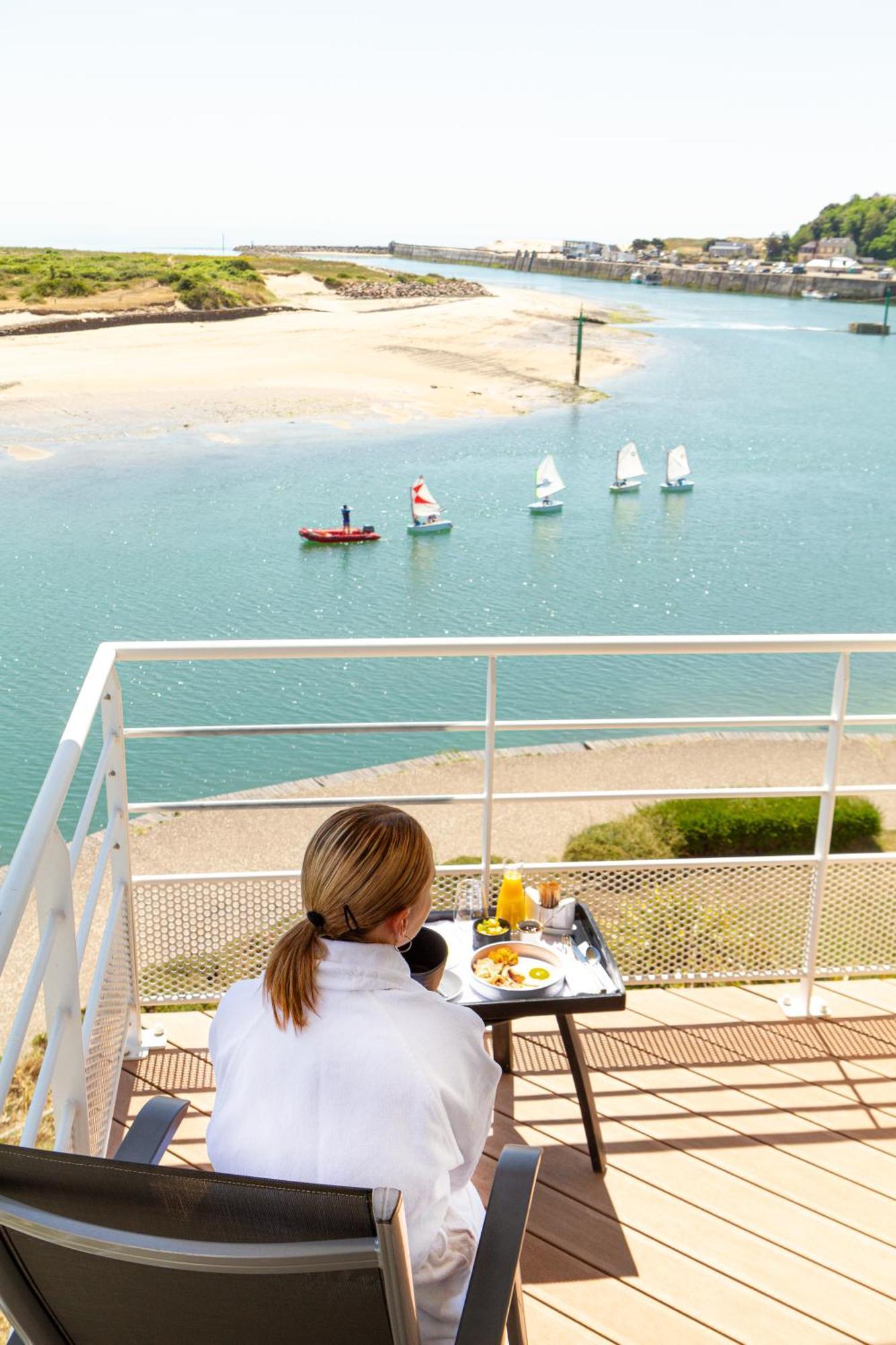 Hotel La Marine Barneville-Carteret Zewnętrze zdjęcie