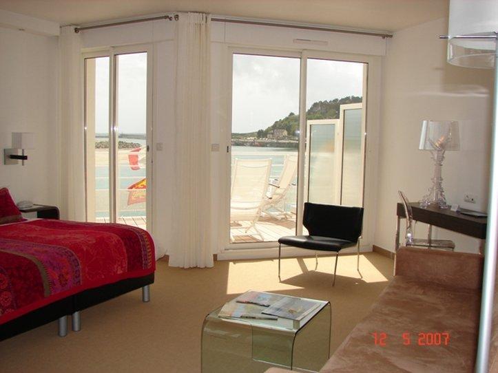 Hotel La Marine Barneville-Carteret Pokój zdjęcie