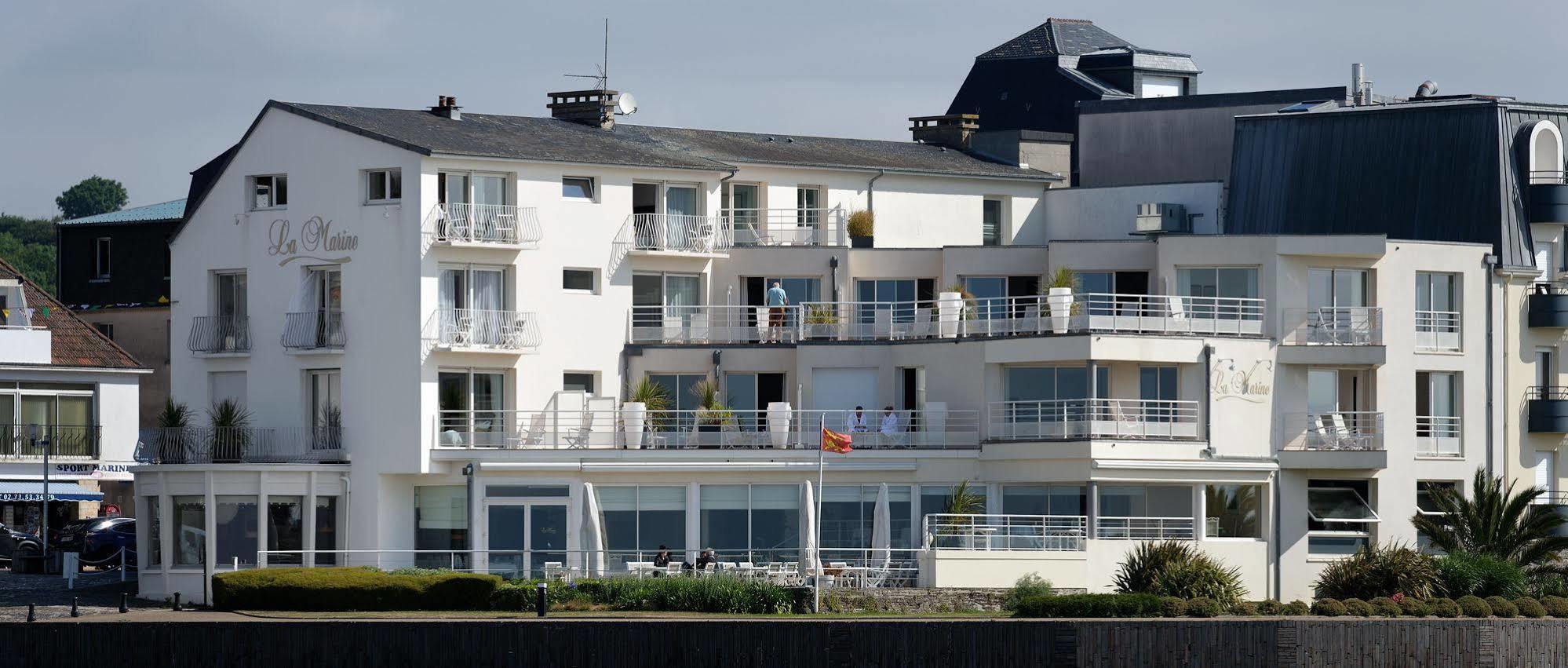 Hotel La Marine Barneville-Carteret Zewnętrze zdjęcie